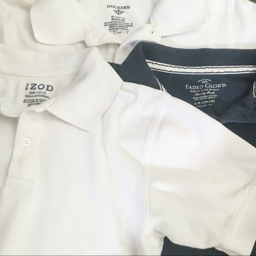 Boys Uniform Polos